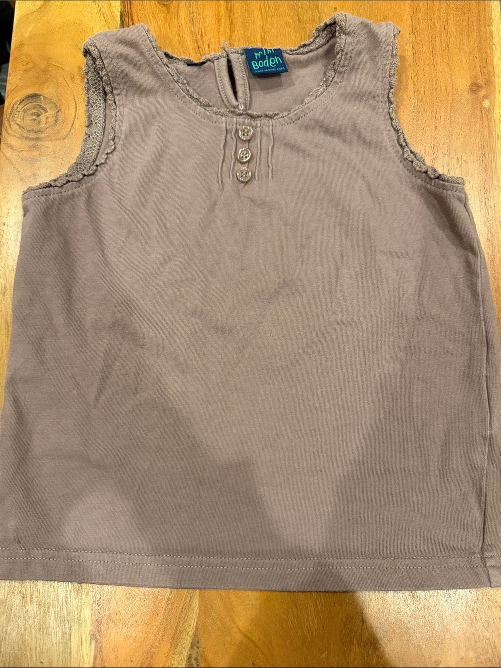 NWOT Mini Boden Sleeveless Tank Top